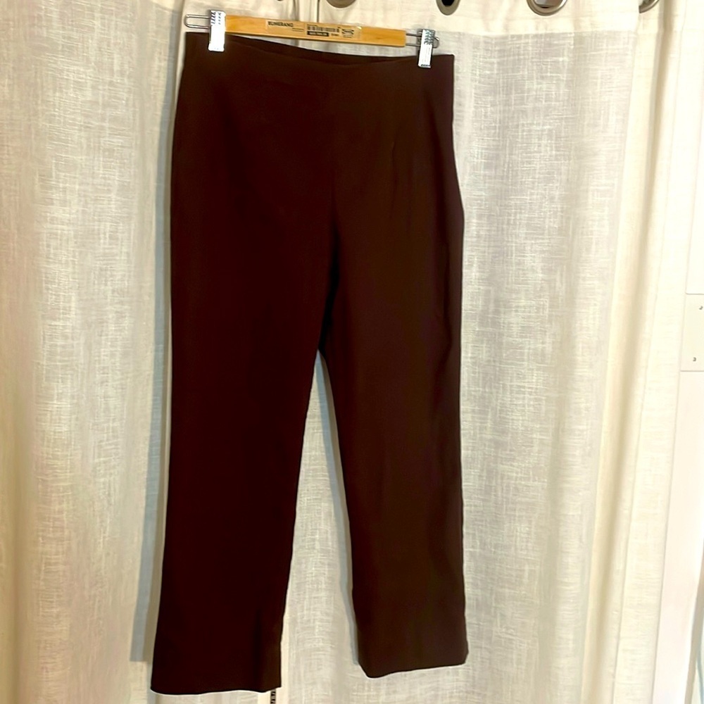 XOXO pants, EUC. Elegant chocolate brown 6P